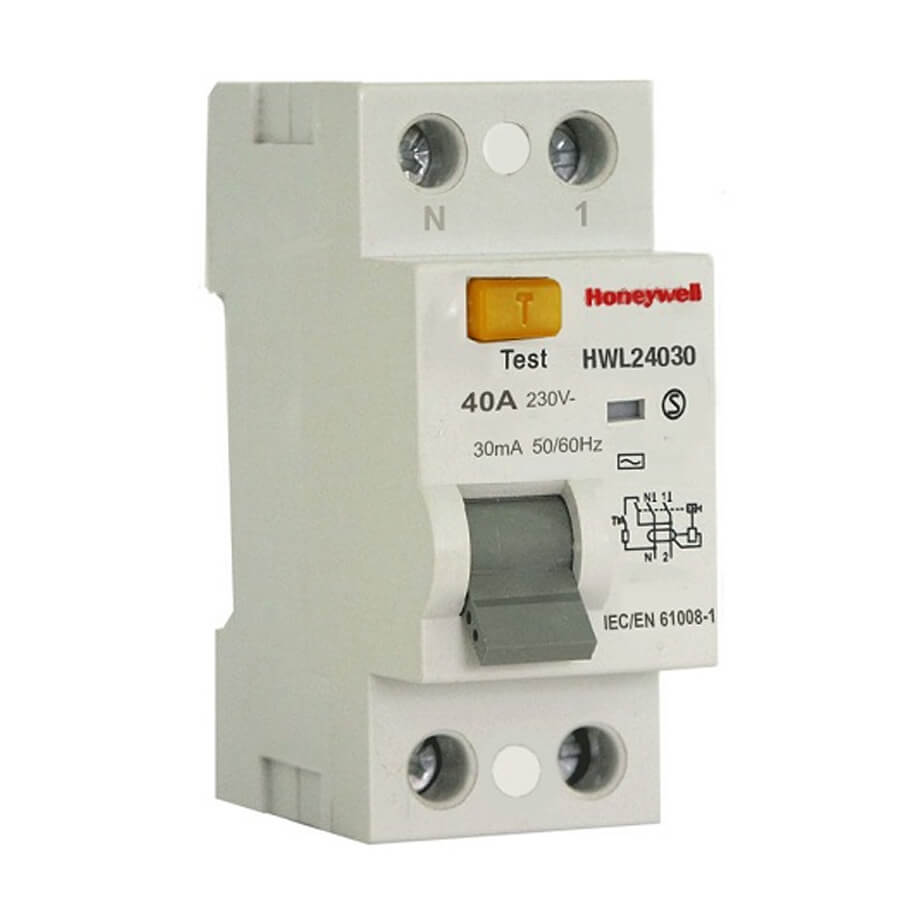 Cầu dao bảo vệ chống dòng rò RDC 2 cực HONEYWELL HWL24030